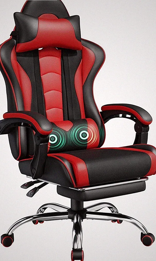 Yaheetech Gaming Chair Review: Ergonomic Design with Massage Lumbar Support and