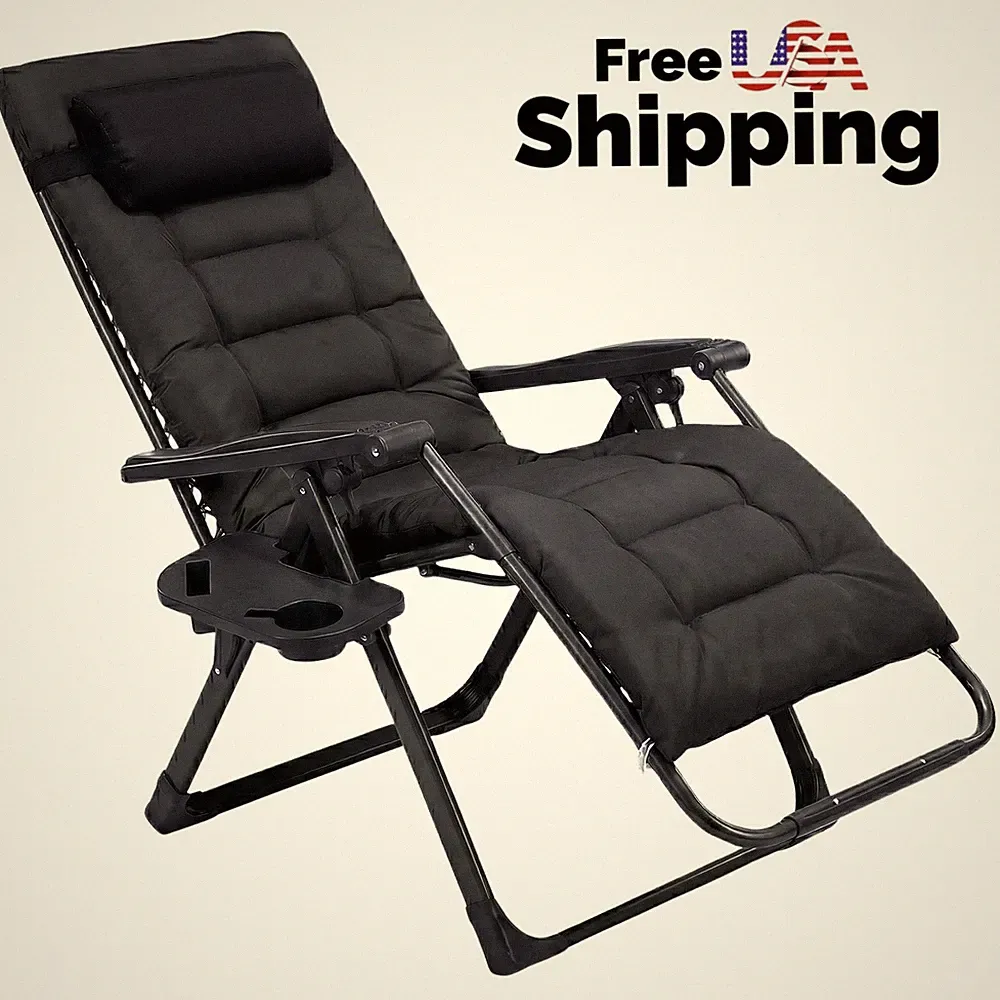 Zero Gravity Chair 440lbs Capacity,Foldable for Outdoor,Outdoor sun lounge chair